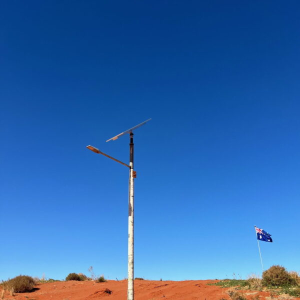 Solar Street Light - 20W LED - 190W Solar Panel - 768Wh Lithium Battery